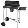 Barbecue chariot charbon de bois 53 cm Isy Black